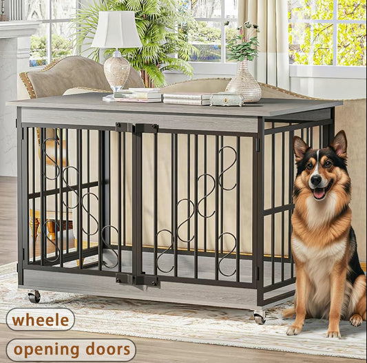 S-Modern Single Dog Crate Furniture
